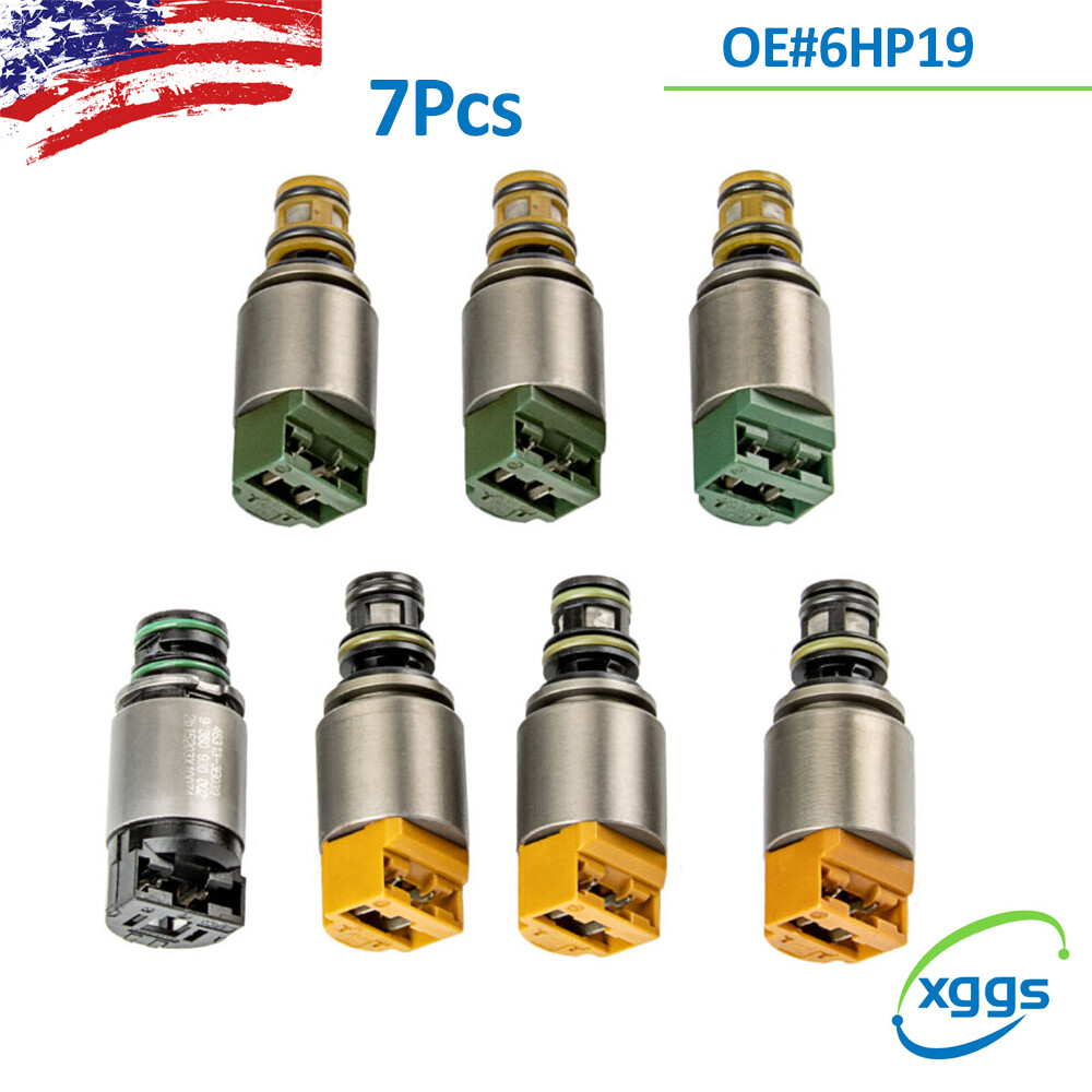 7PCS Transmission Solenoid Kit For BMW 6HP19 6HP26 6HP32 1068-298-045 US