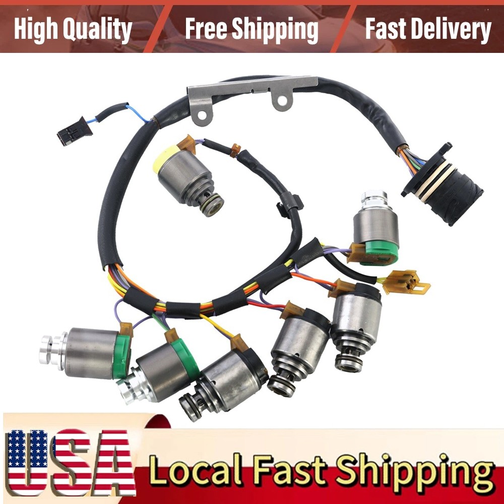 5HP19 Transmission Solenoids Kit w/Internal Harness For Audi S6/RS6 2003-2006
