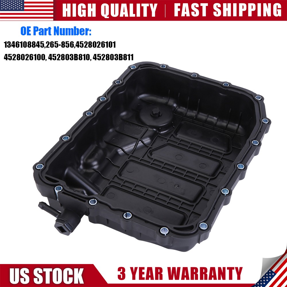Transmission Engine Oil Pan For 11-16 Hyundai Kia Valve Body Side Cover 265-856