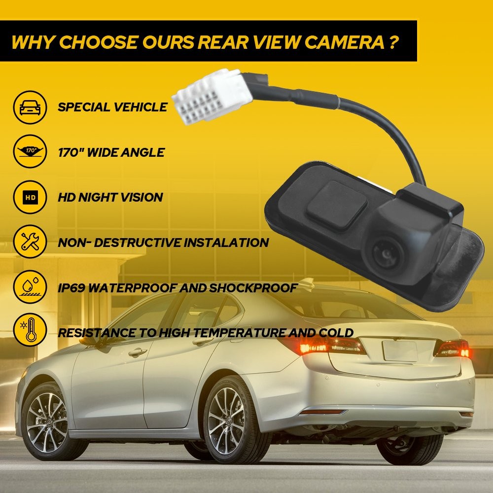 For 2015-2020 Acura TLX 39530TZ3A01 Rear View Backup Park Camera 39530-TZ3-A01 A