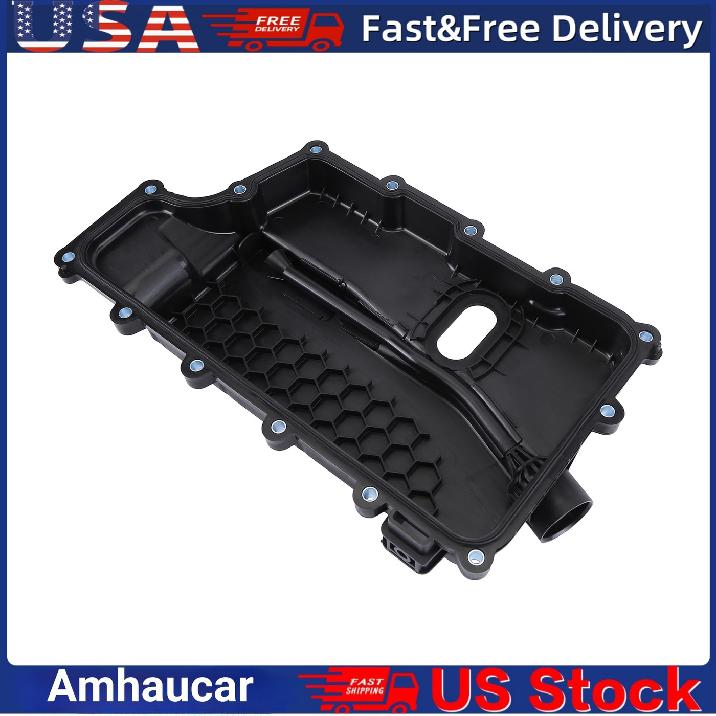 New Transmission Plastic Side Cover for Ford-Lincoln 6F50 6F55 8A8Z-7G004-A