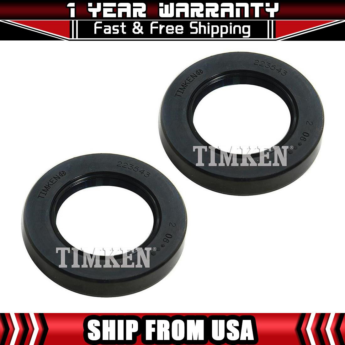 2 Timken Manual Transmission Output Shaft Seal For Honda Civic 2000-2014