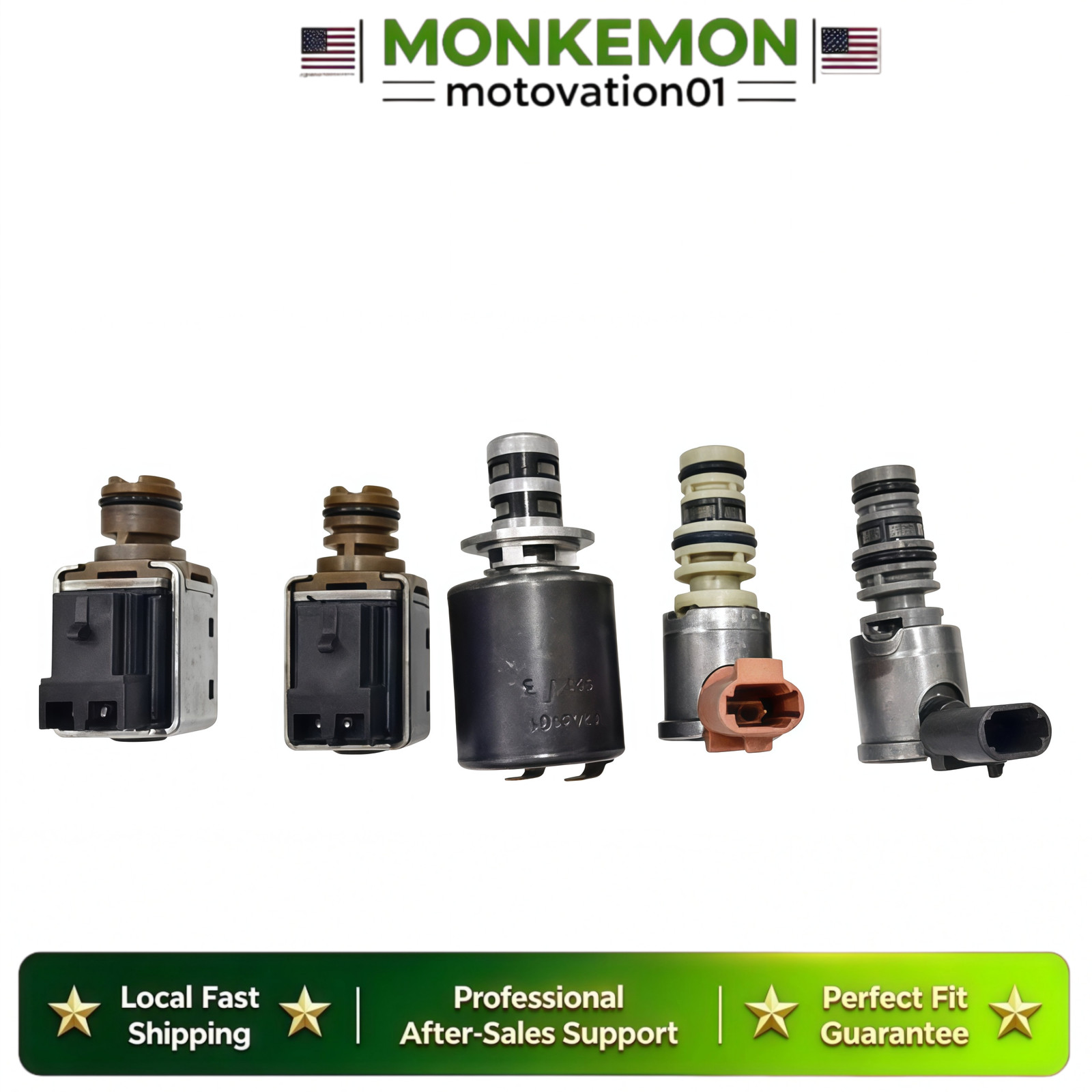 4L60E 4L65E TRANSMISSION MASTER SOLENOID KIT FOR GMC CHEVY EPC SHIFT TCC 3-2 PWM