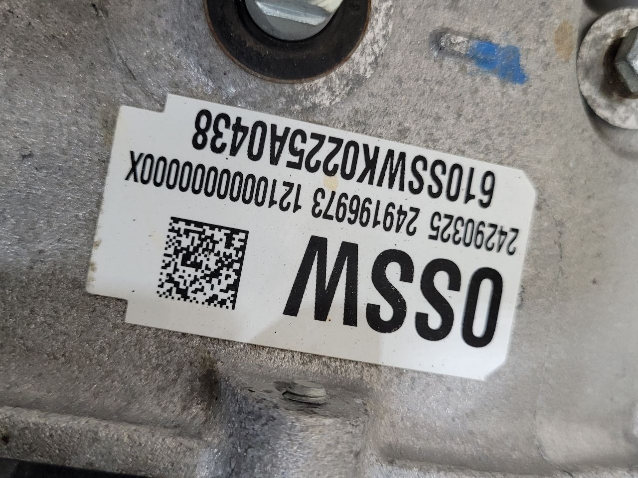 2021 – 2022 Chevrolet Equinox Automatic Transmission 6 Speed 1.5L AOD FWD