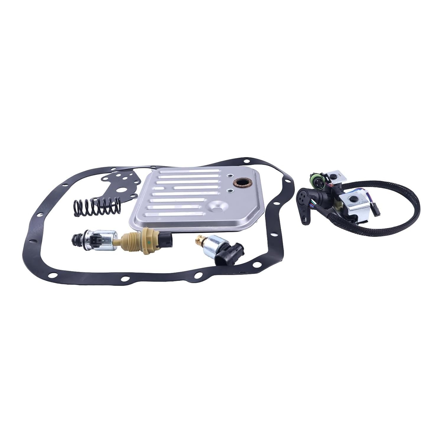 Full Valve Body Solenoid Sensor Set for Dodge A518 A618 46RE 47RE 92887 1998-99