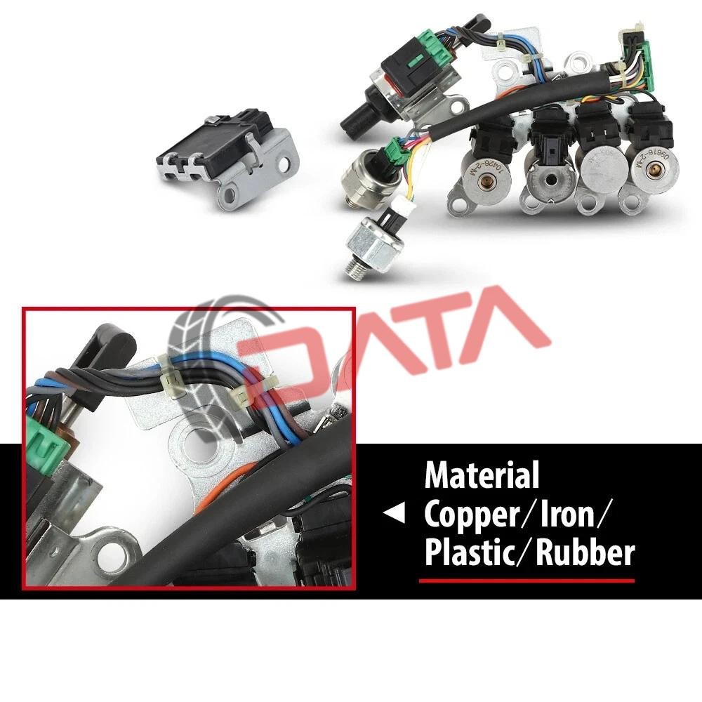 JF011E RE0F10A F1CJA CVT Transmission Valve Body Solenoid Sensor Kit For Nissan