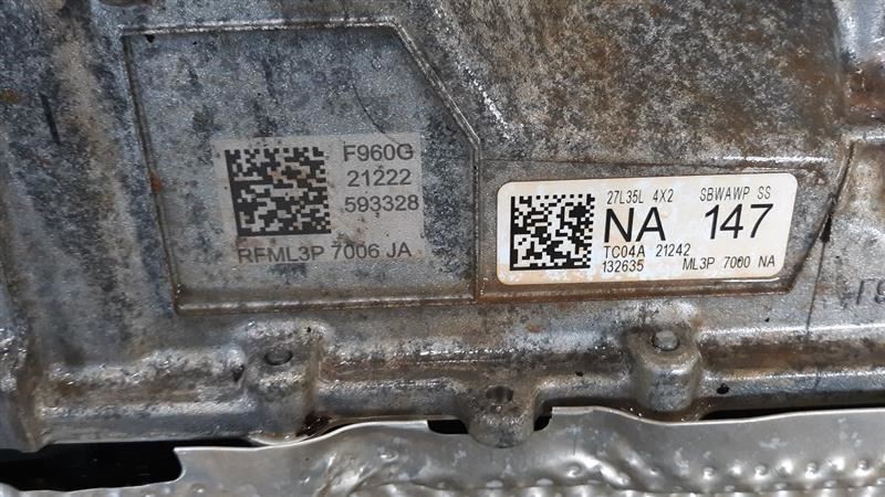 Automatic Transmission 2.7L 4X2 2WD 2021 FORD F150 XLT 90K MILES