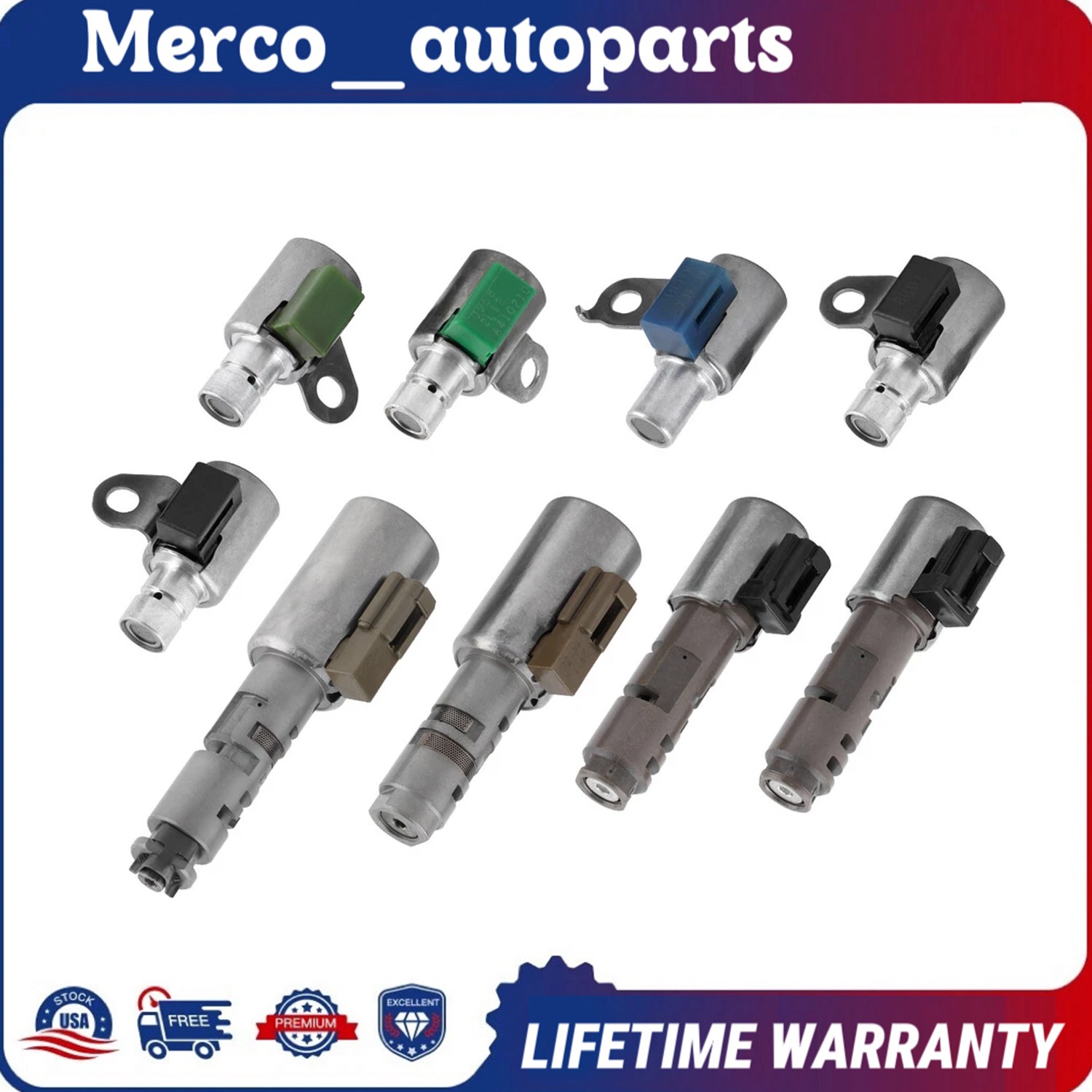 For Toyota Lexus A760 A761E A960E AB60F AB60E.9PCS Transmission Solenoid Kit
