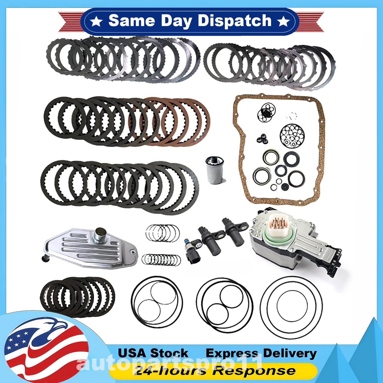 Transmission Overhaul Master Rebuild Kit w/Filter Friction 45RFE 65RFE 545RFE