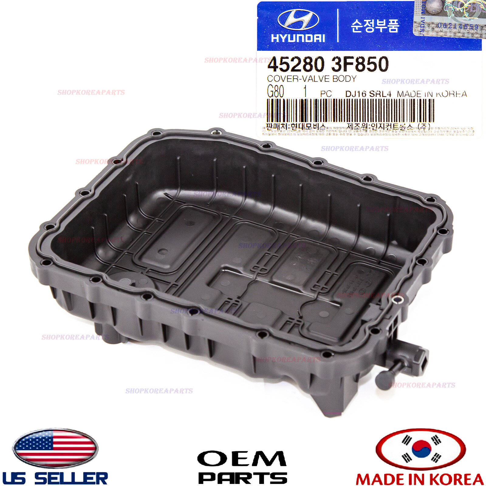 Genuine Transmission Oil Pan Valve Body Cover HYUNDAI KIA 2.4L See compatibility