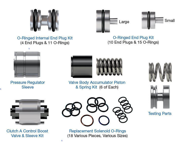 .6R100, 6R80 (2015-Later)Zip Kit 6R80L-6R100-ZIP will NOT fit 6R80 2014-earlier