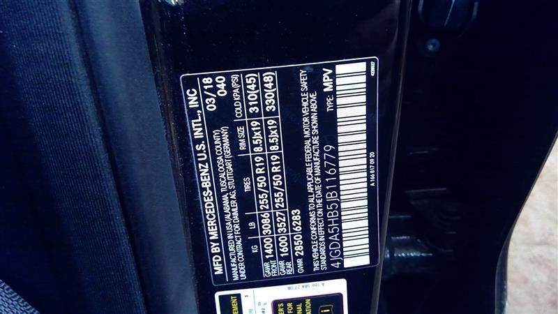 Automatic Transmission 166 Type Suv VIN D Fits 17-18 MERCEDES GLE-CLASS 5056825