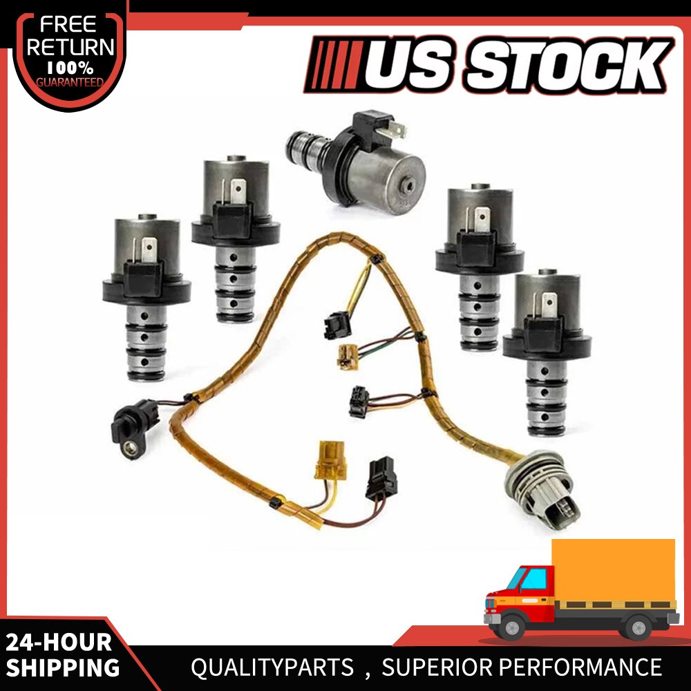 F4A41 F4A42 Transmission Shift Solenoid Kit with Harness For Mitsubishi Hyundai