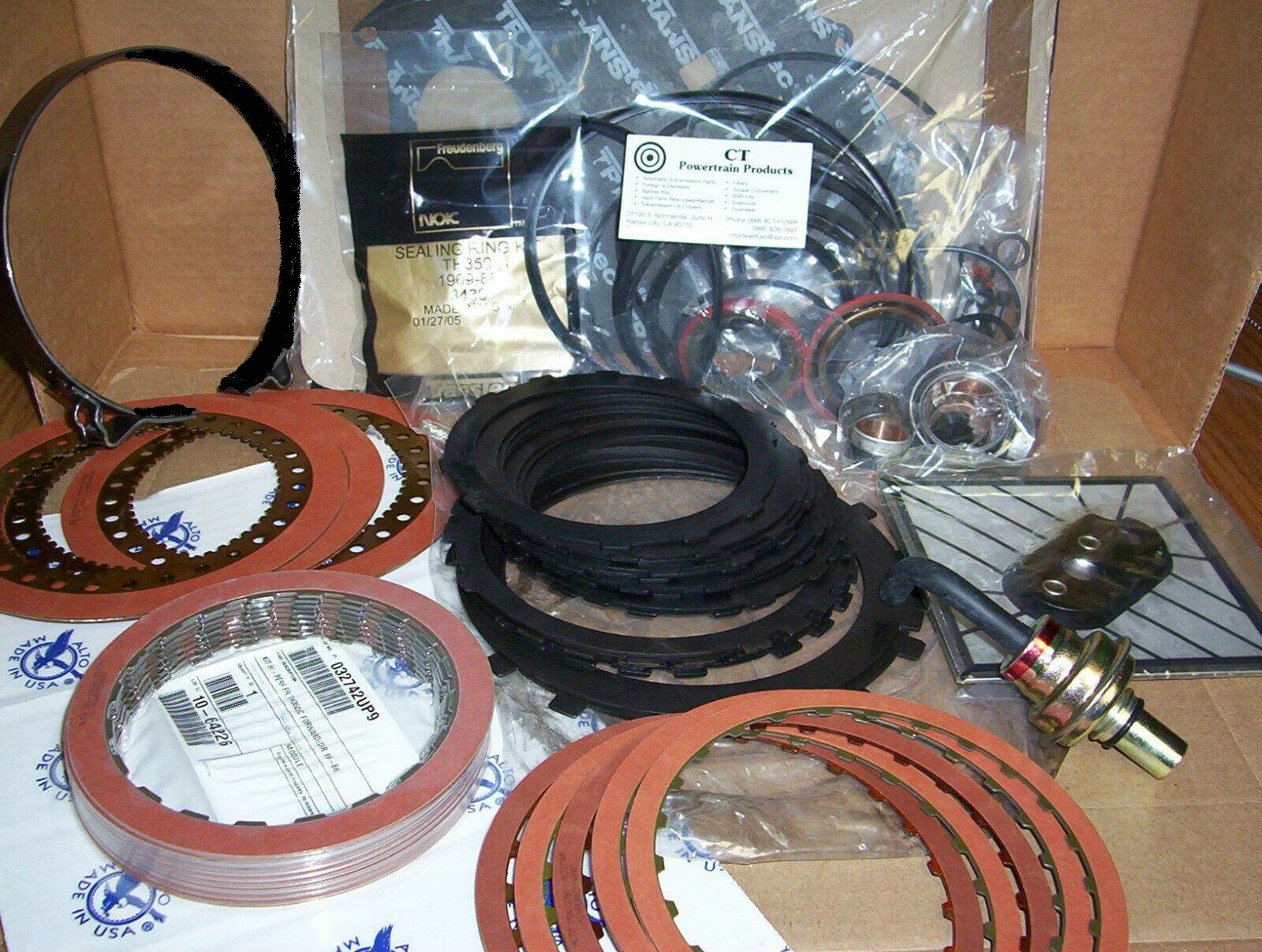 TH350 TH350C 350 350C ALTO Red Eagle Kit Kolene Steel Welded Band Full Bushings