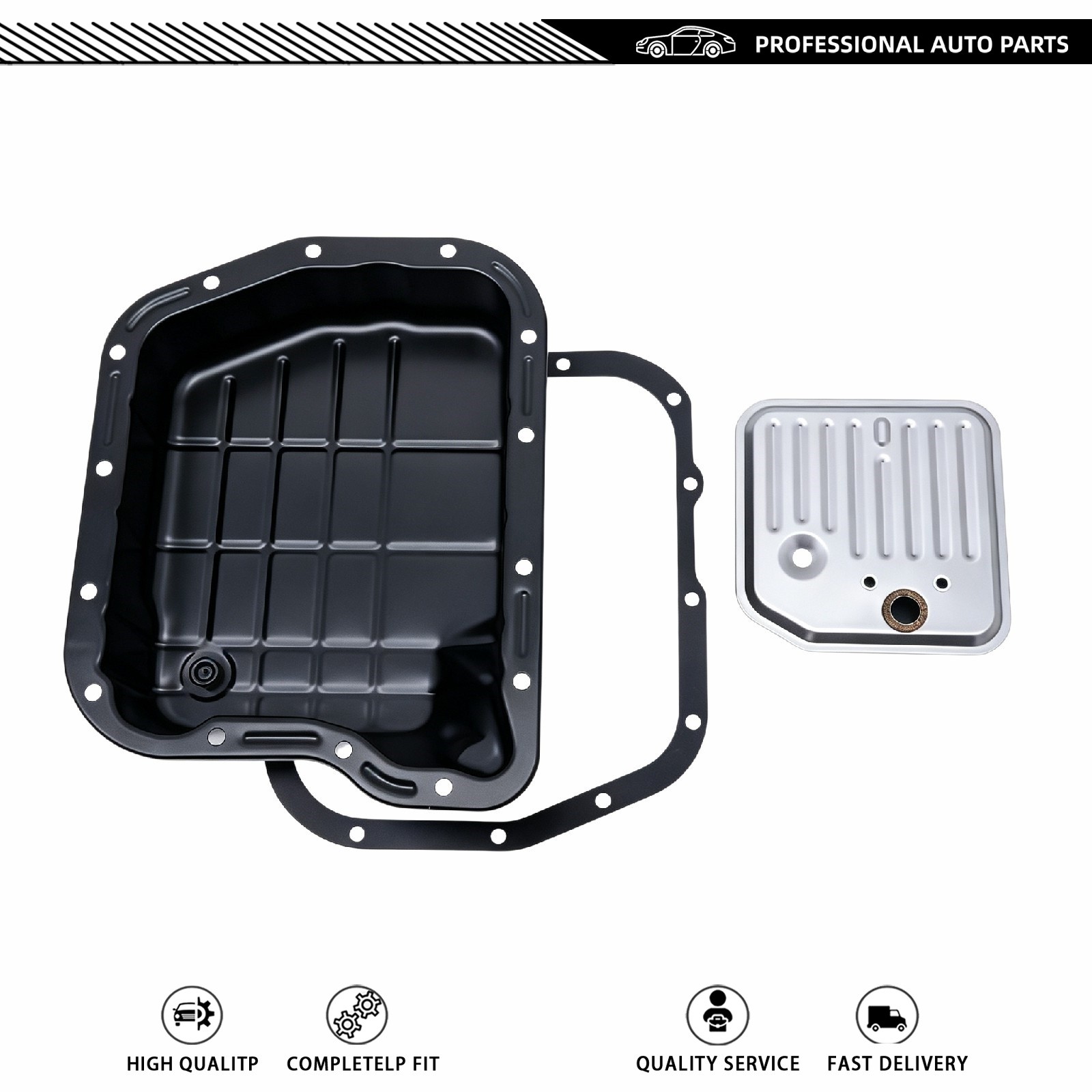 Fit Dodge Ram 1500 2500 3500 98-07 48RE Transmission Oil Pan Gasket Filter Kit