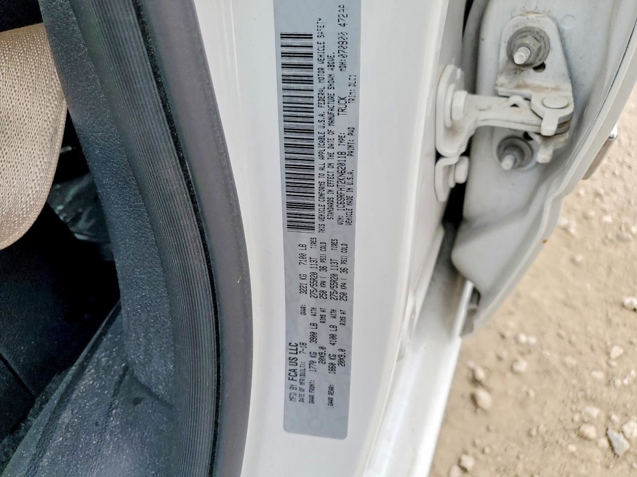 Automatic Transmission New Style Opt 8HP75 Fits 19-21 DODGE 1500 PICKUP 1822994
