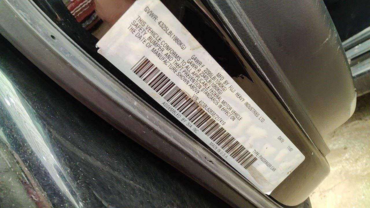Automatic Transmission 2.5L 3 Bolt Shifter Switch Fits 08 IMPREZA 7125451