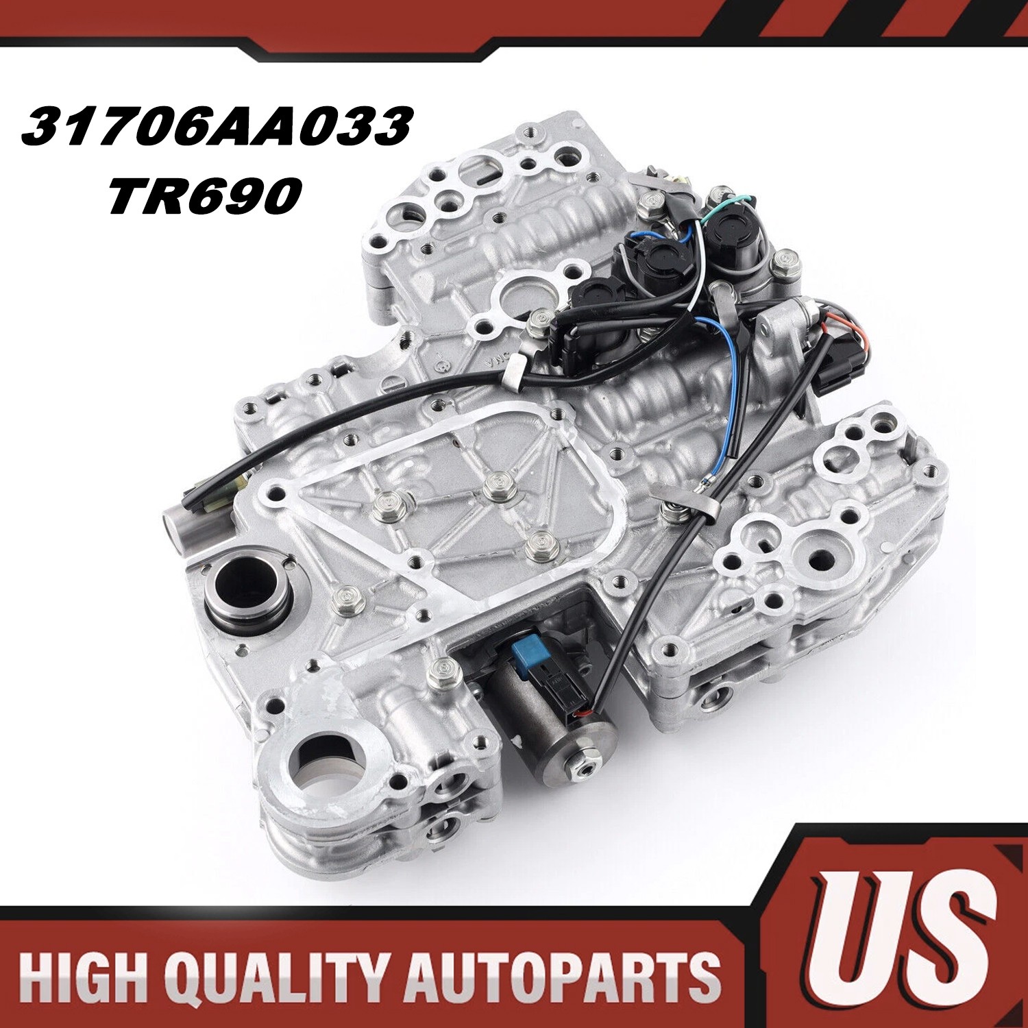 TR690 -Transmission Valve Body Fit 2010 2012 2013 Subaru Legacy Outback 2.5L CVT