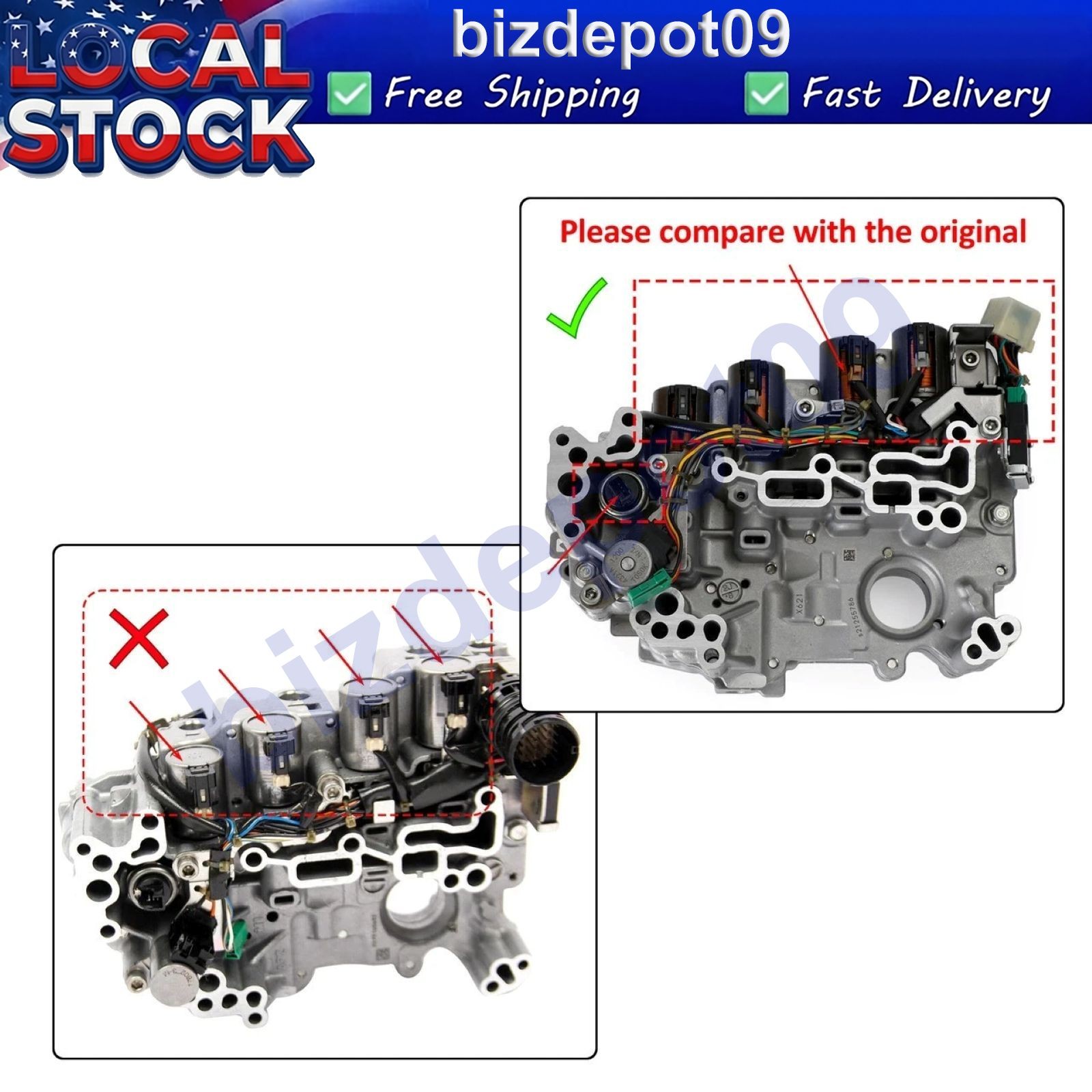RE0F11A JF015E 31705-X428D For 13-16 Nissan Sentra Versa Note OEM CVT Valve Body