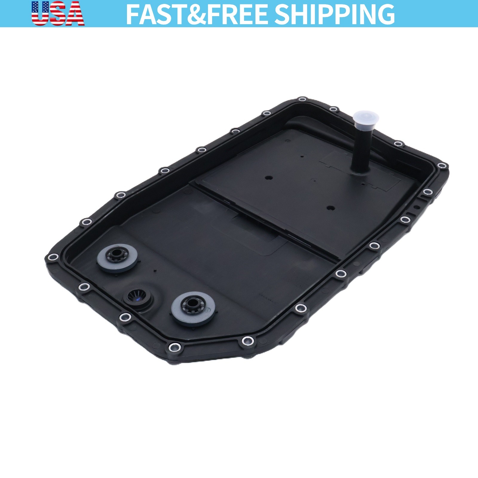 LR007474 Trans Oil Pan Kit Filter Assembly For Jaguar XJ XJ8 2004-2012