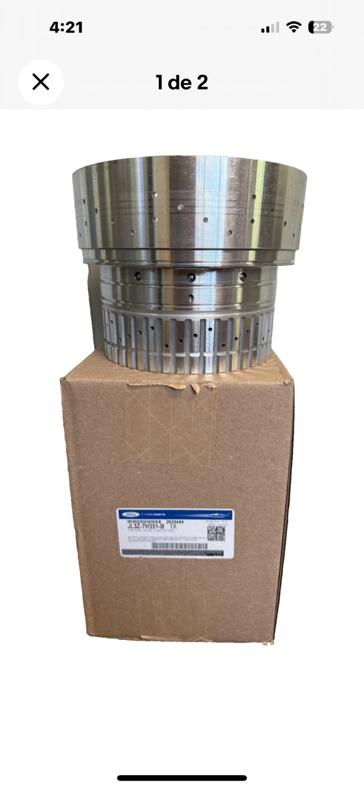 GM 10L90 Ford 10R80 Transmission C-D-F Clutch Drum Aluminum OEM NEW 2017-22