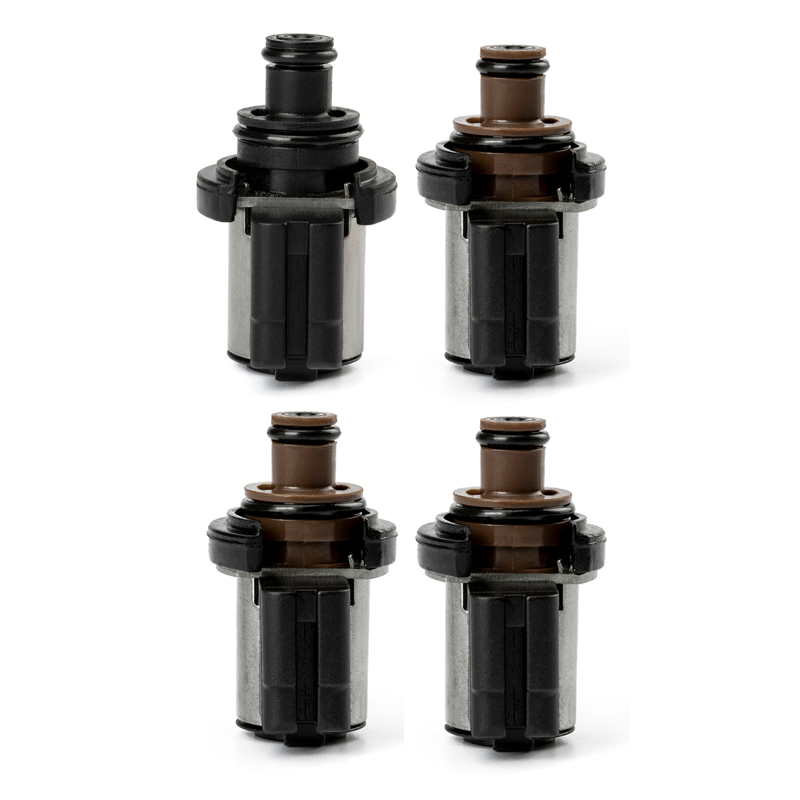 4PCS Torque Converter AWD Control & Lock-Up Solenoid For Subaru CVT TR580 TR690