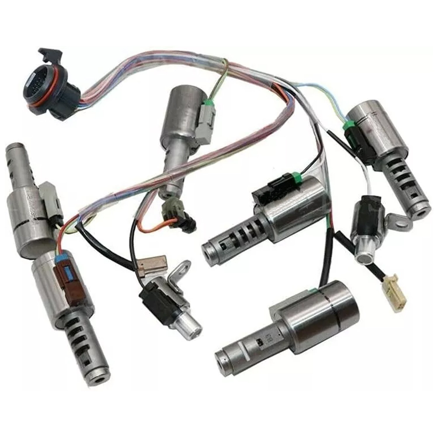 Transmission Solenoid Kit With Harness AF21 TF-81SC For Mazda 6 CX7 CX9 MPV