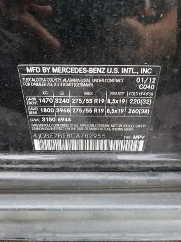 Automatic Transmission 164 Type GL450 Fits 12 MERCEDES GL-CLASS 167253