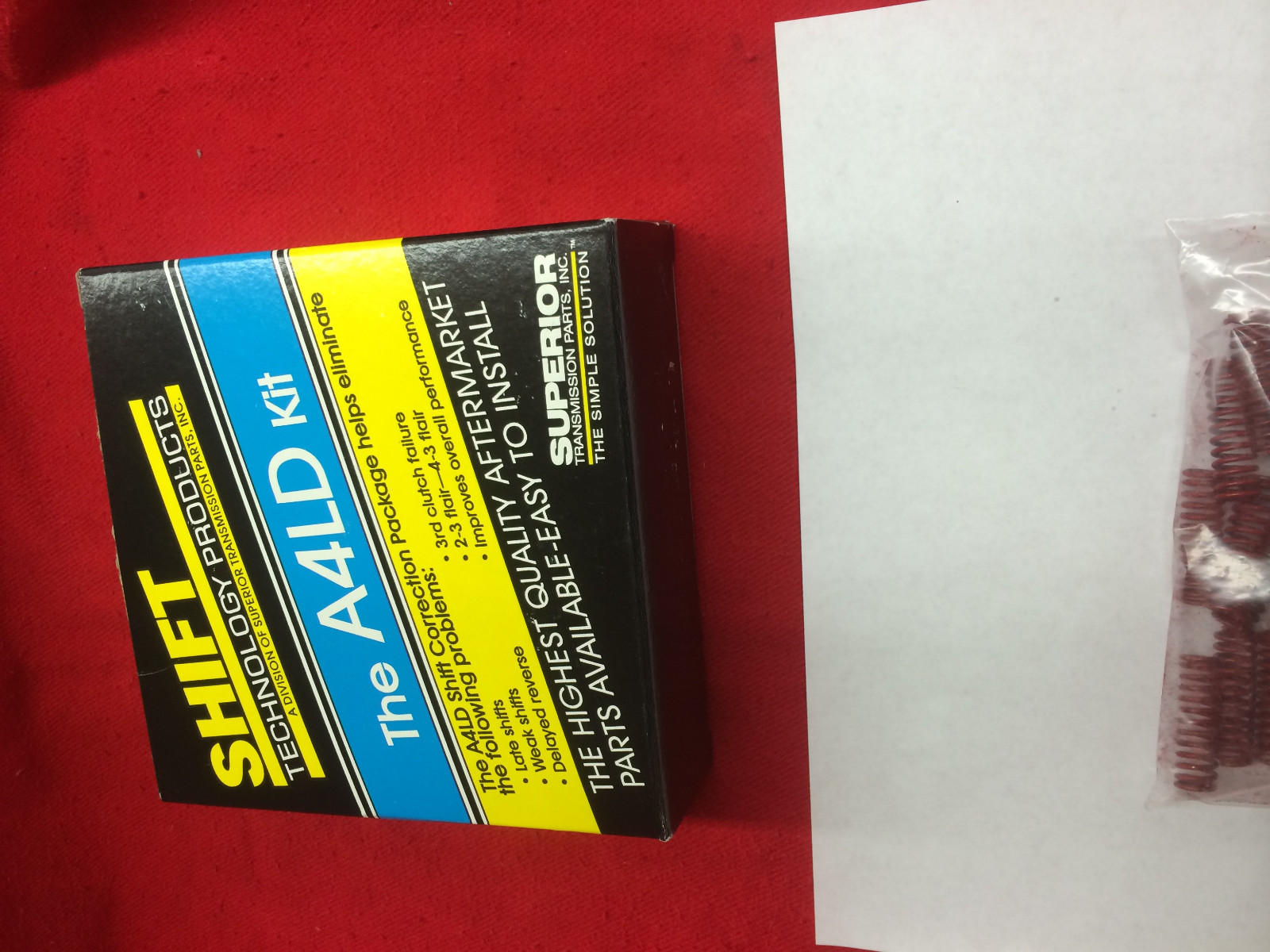 FORD A4LD KA4LD TRANS TRANSMISSION SUPERIOR SHIFT KIT