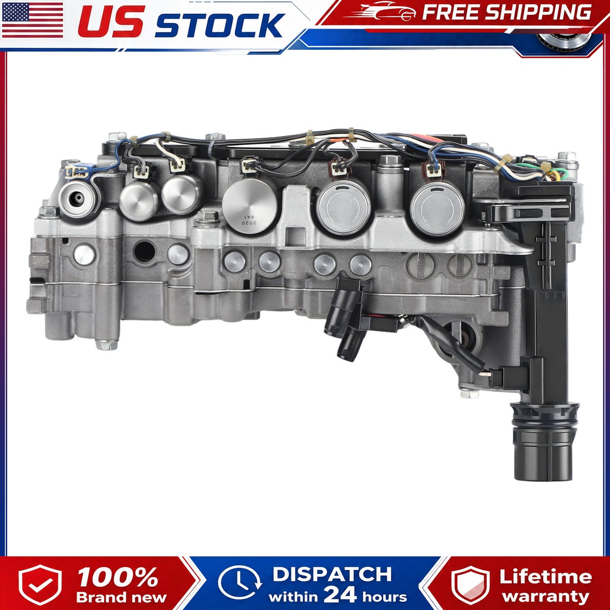 U660 U660E Transmission Valve Body With 7 Solenoids For Lexus 6-Speed U660E U660