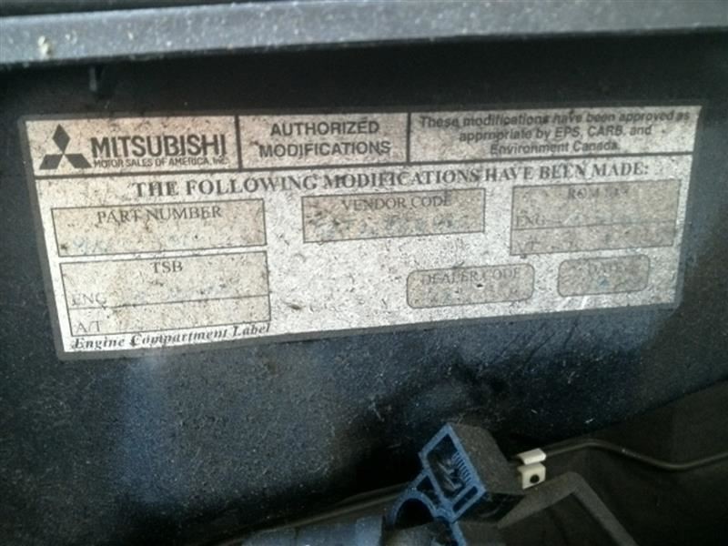 Automatic Transmission From 2003 MITSUBISHI OUTLANDER