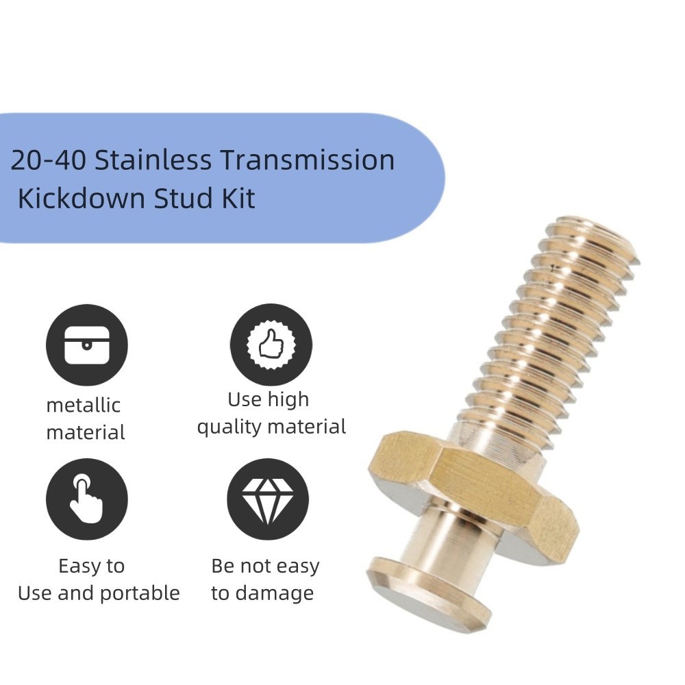 5/16″ 20-40 Carburetor Transmission Kickdown Cable Stud for GM Chevy