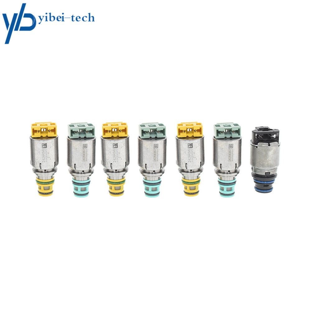 7× Transmission Solenoid For Chevrolet Malibu Cruze Equinox Captiva Sport 6T45E