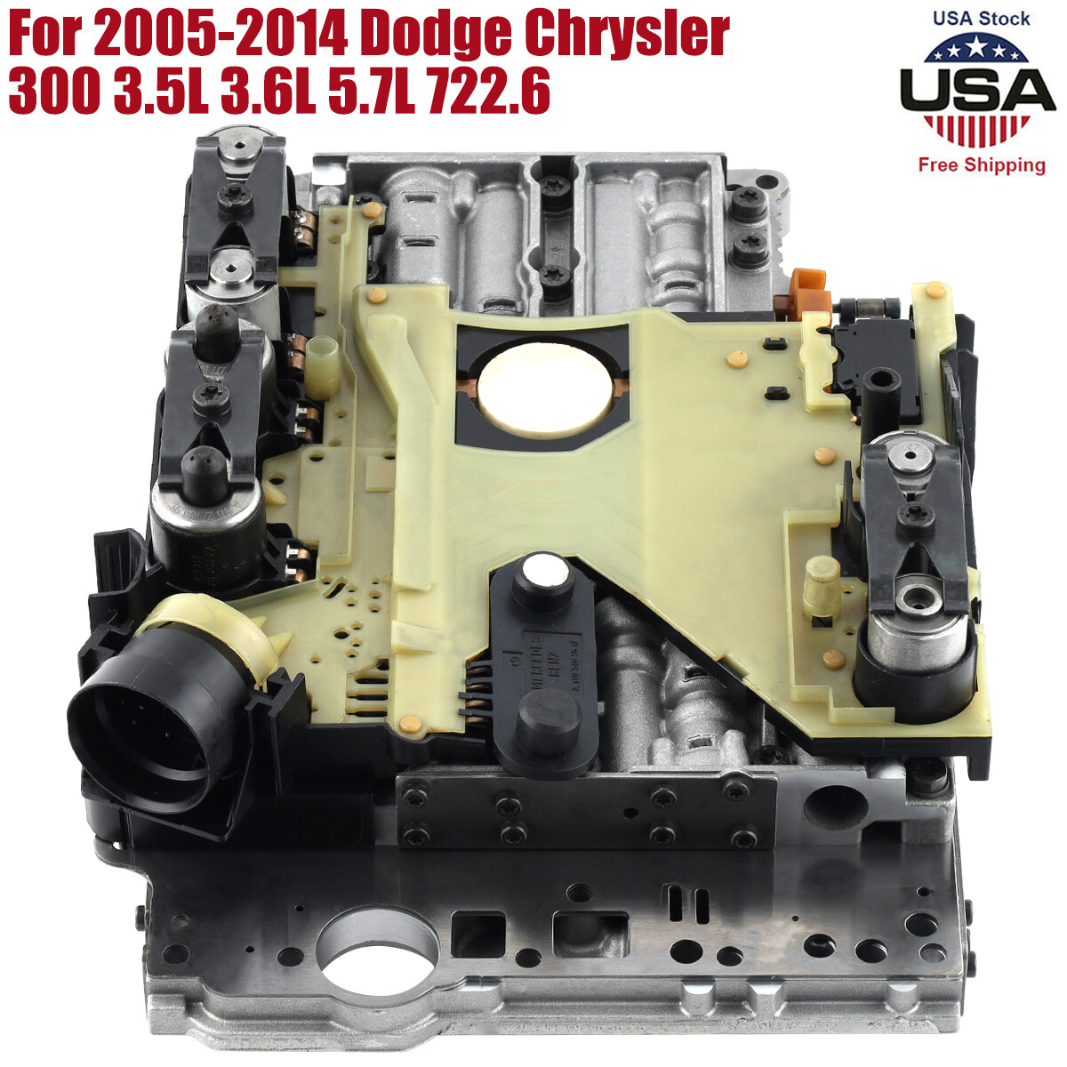 722.6 NAG1 Transmission Valve Body & Conductor Plate Fits Dodge Chrysler Jeep OE