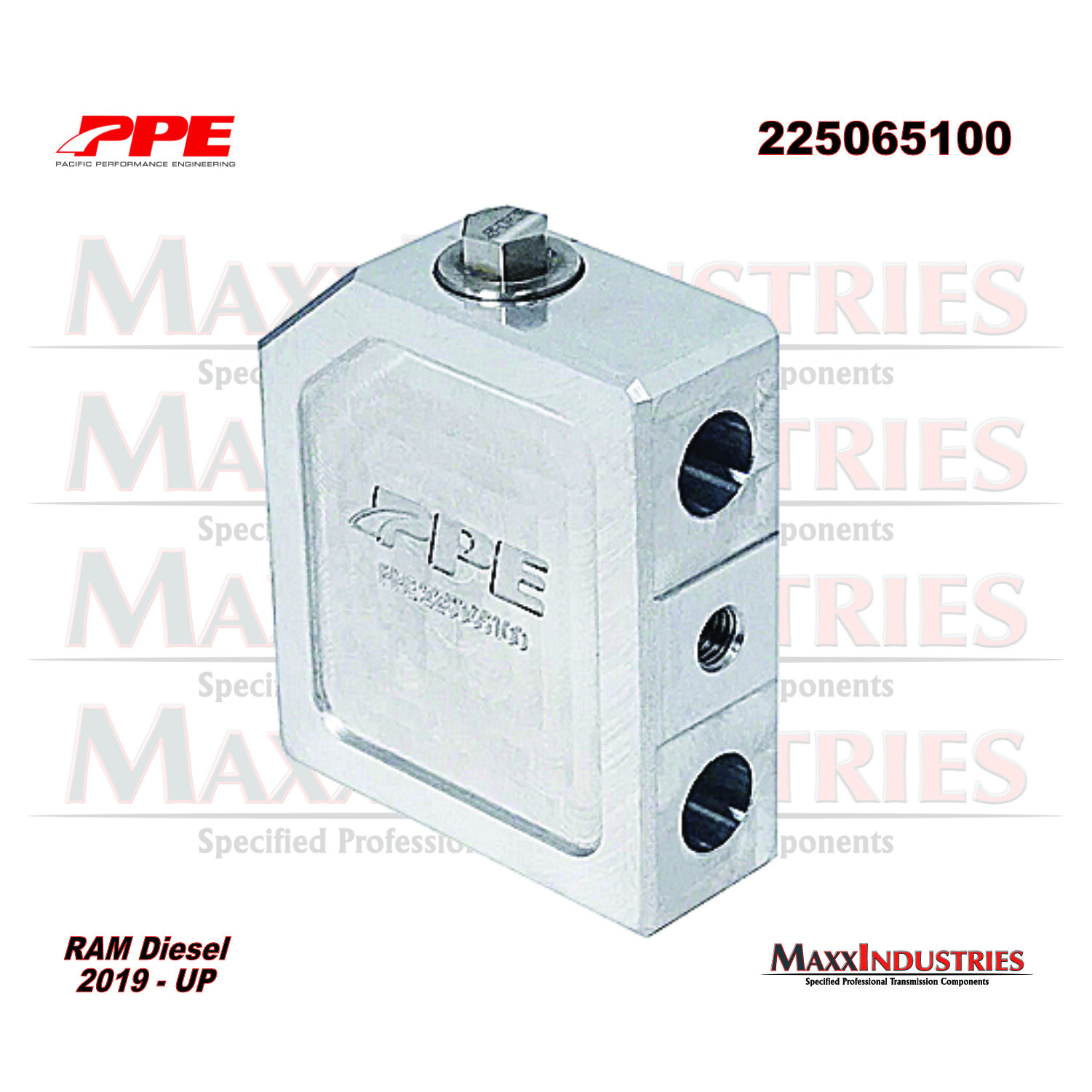PPE Transmission Cooler Thermostatic Bypass Upgrade For 6.7L Cummins 68RFE 2019+