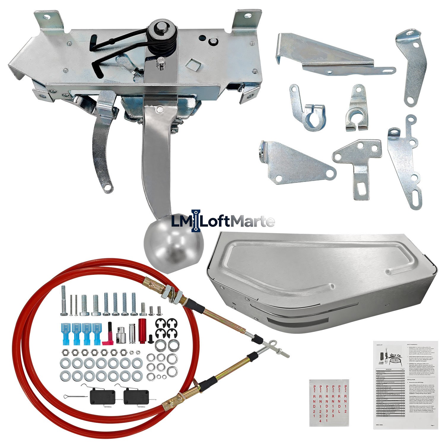 Replace B&M 80842 Pro Ratchet Automatic B&M Shifter for 3 & 4 Speed Transmission