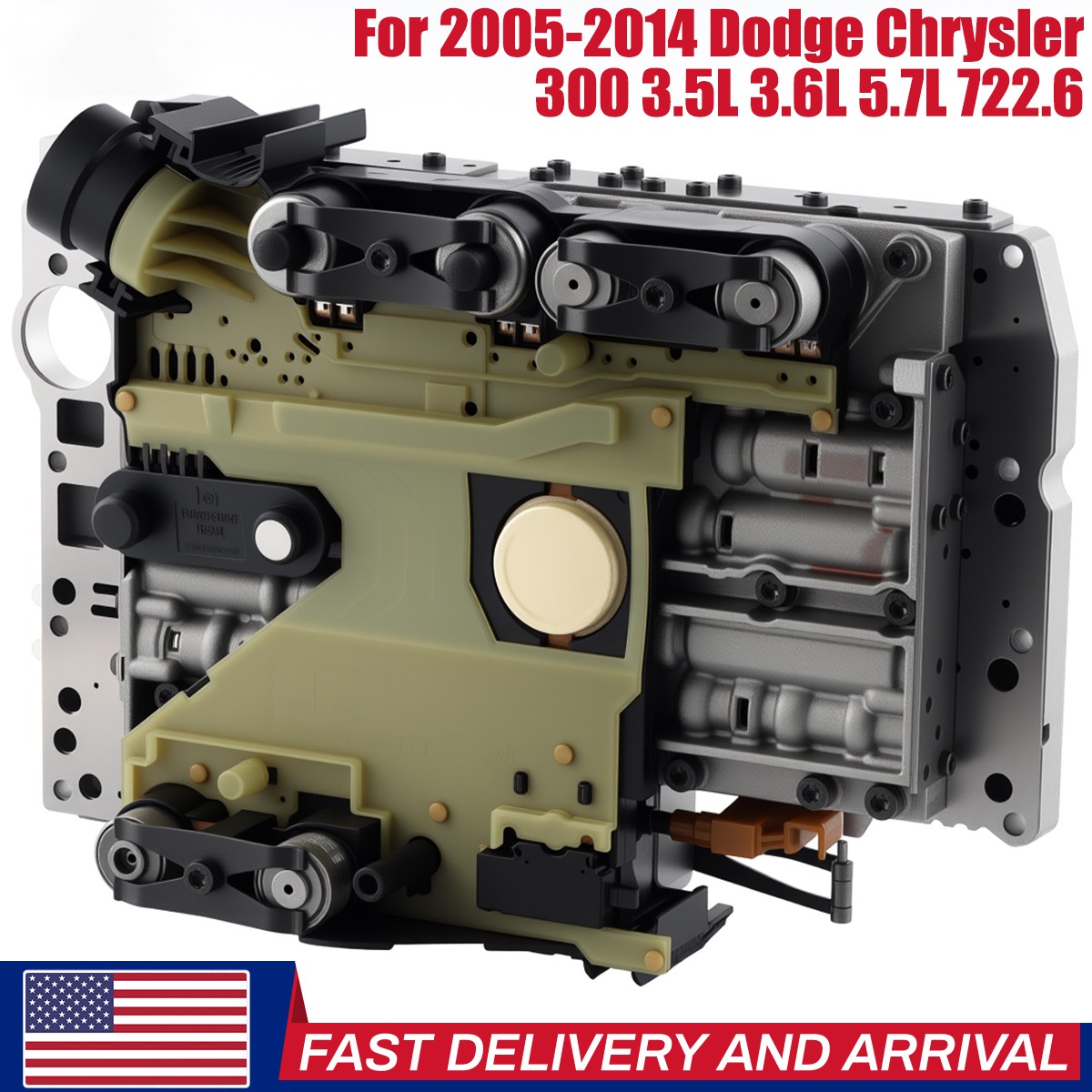 722.6 NAG1 5 Speed Valve Body w/ Conductor Plate For Chrysler 300 2005-2014 OEM