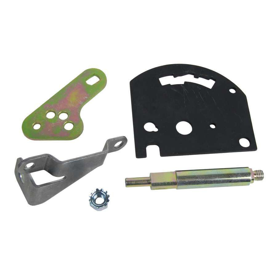 B&M 80713 Shifter Gate Plate, 2-Speed, Forward / Reverse Pattern, Steel, Black