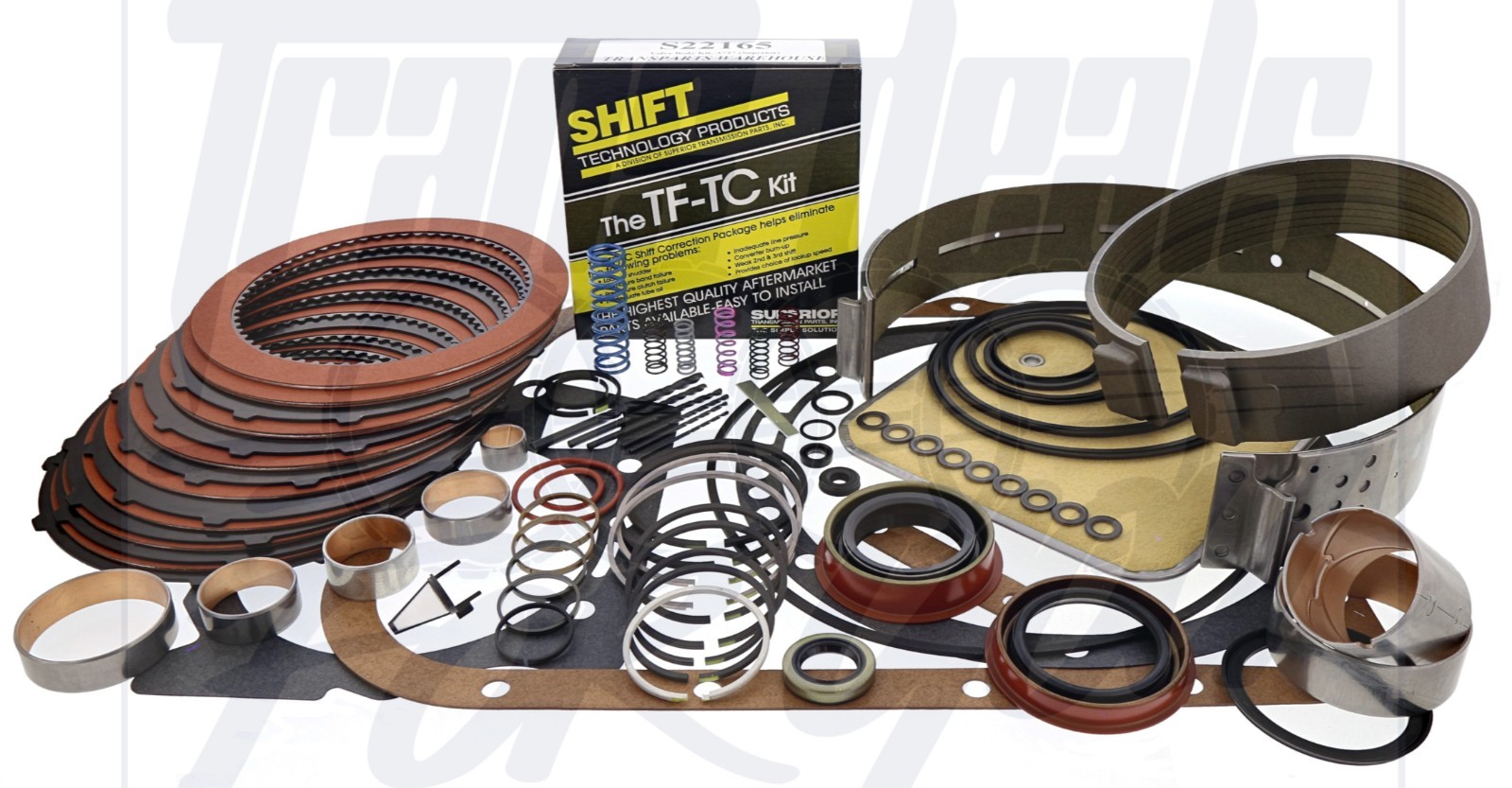 A727 Transmission Rebuild Kit Alto Red Eagle 1971-On + Superior Shift Kit