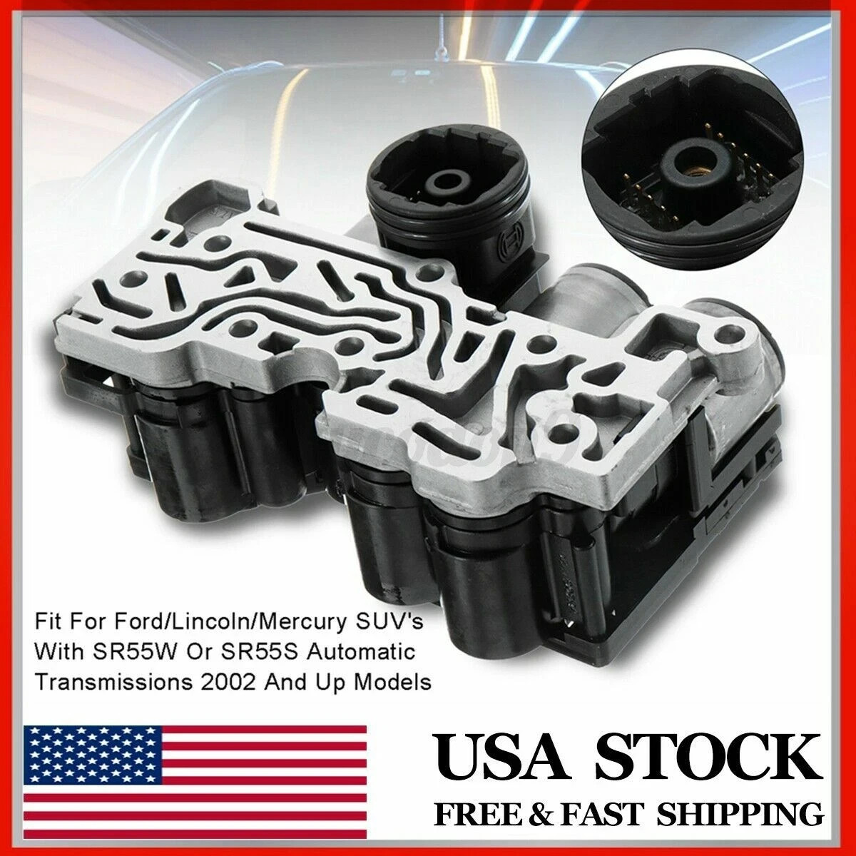 5R55S 5R55W solenoid block pack updated for Ford EXPLORER 2002