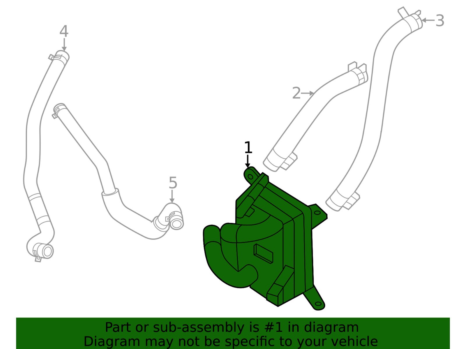 ⭐GENUINE⭐Transmission Cooler Warmer 21-25 HYUNDAI Santa Fe Tucson OEM 256203D100