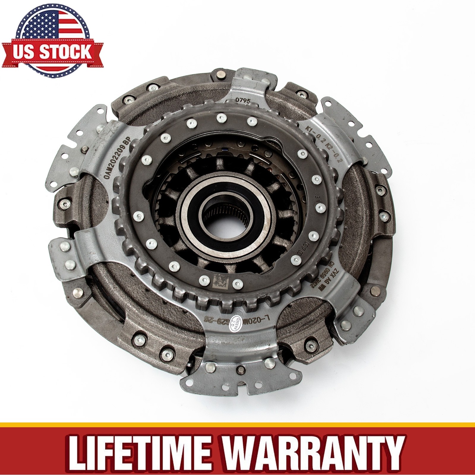 0AM DQ200 DSG Transmission Dual Clutch Kit 602000600 For CC TT Jetta 7-Speed
