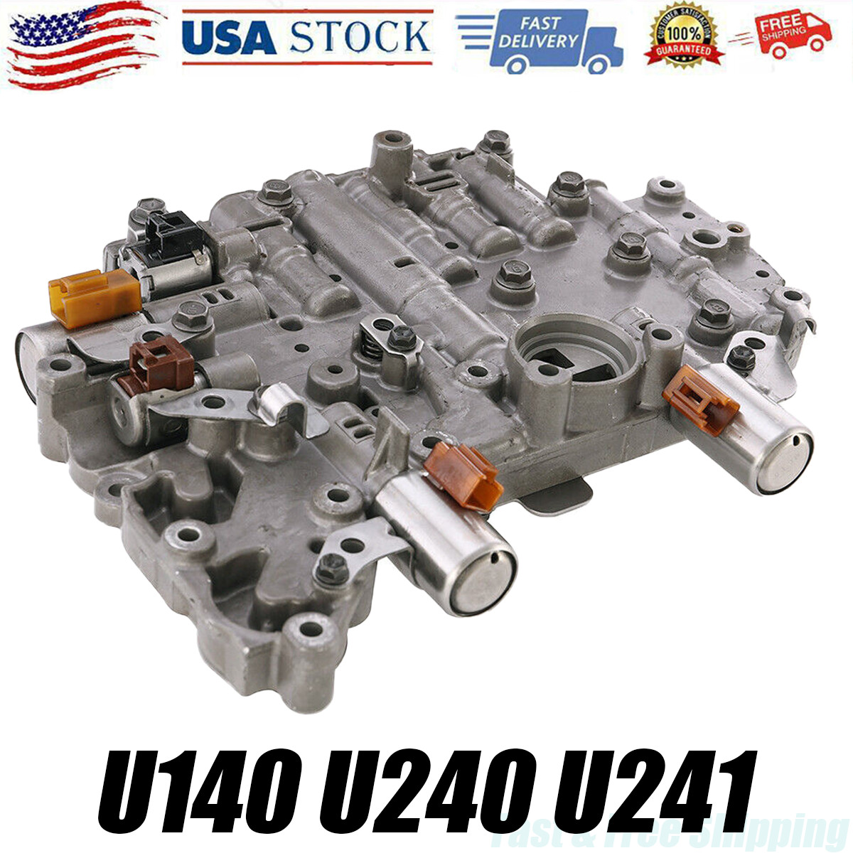 U140 U240 U241 Transmission Valve Body For Toyota 1.8L 2.4L