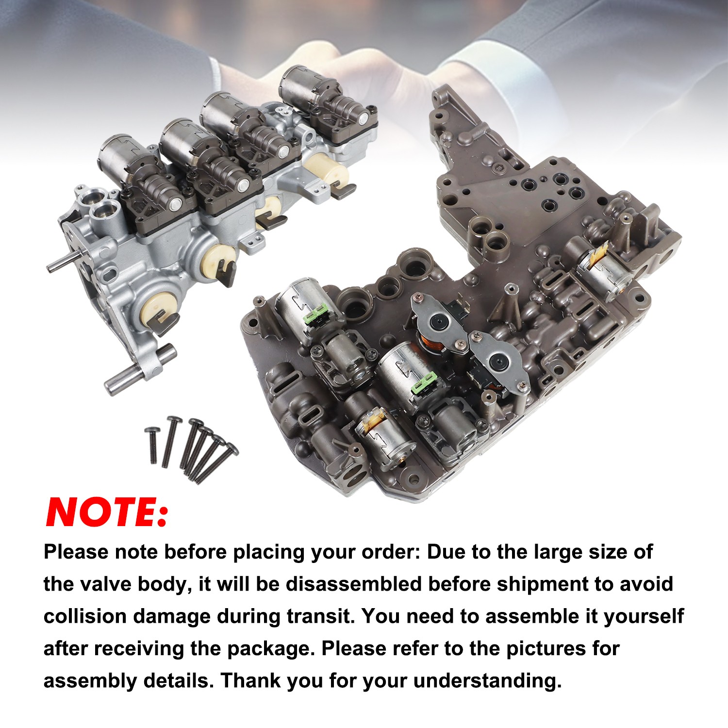 Transmission Valve Body For Audi VW Porsche Cars 0B5 DL501