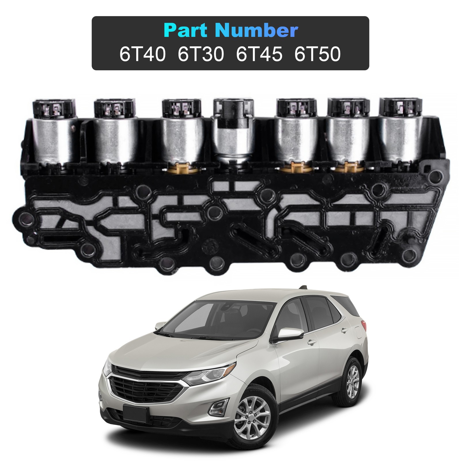 Gearbox Transmission Solenoid Valve 6T40/6T30/6T45/6T50 For Chevolet Cruze 1.8L