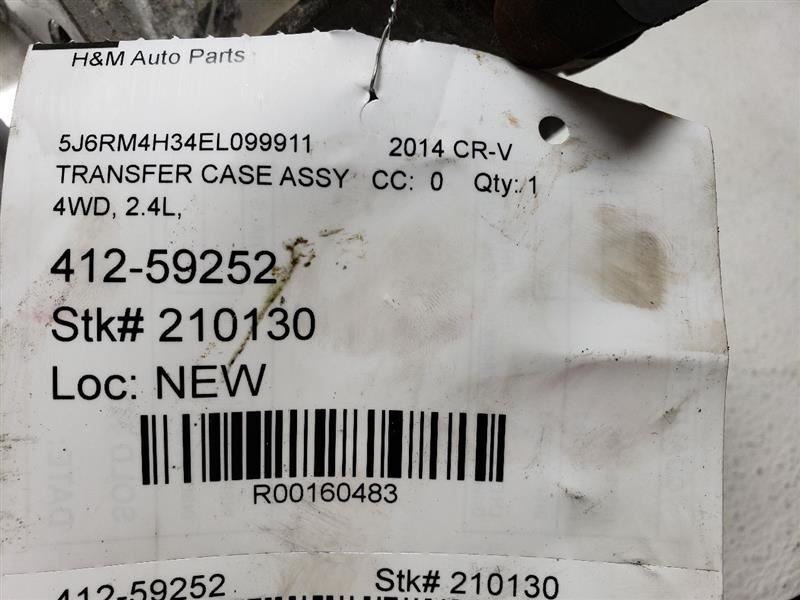2012 2013 2014 CR-V Transfer Case Automatic Transmission OEM 29000R5L000
