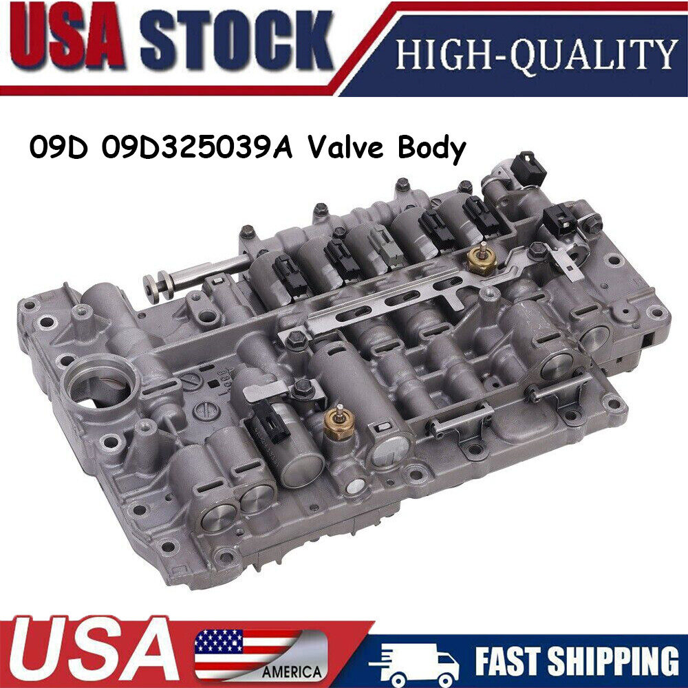 09D TR60-SN Transmission Valve Body With Pressure Switches Audi Q7 Touareg 02-11