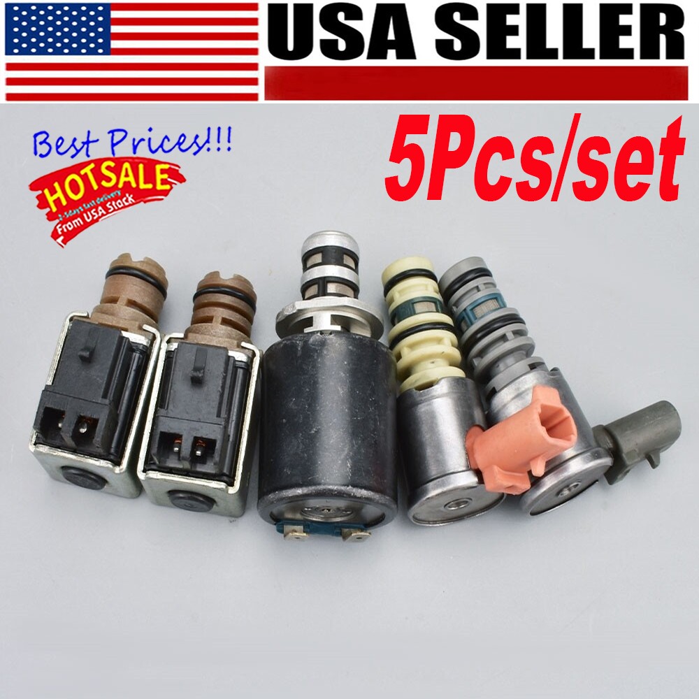 4L60E 4L65E Transmission Master Solenoid Kit For GMC Chevy EPC Shift TCC 3-2 PWM