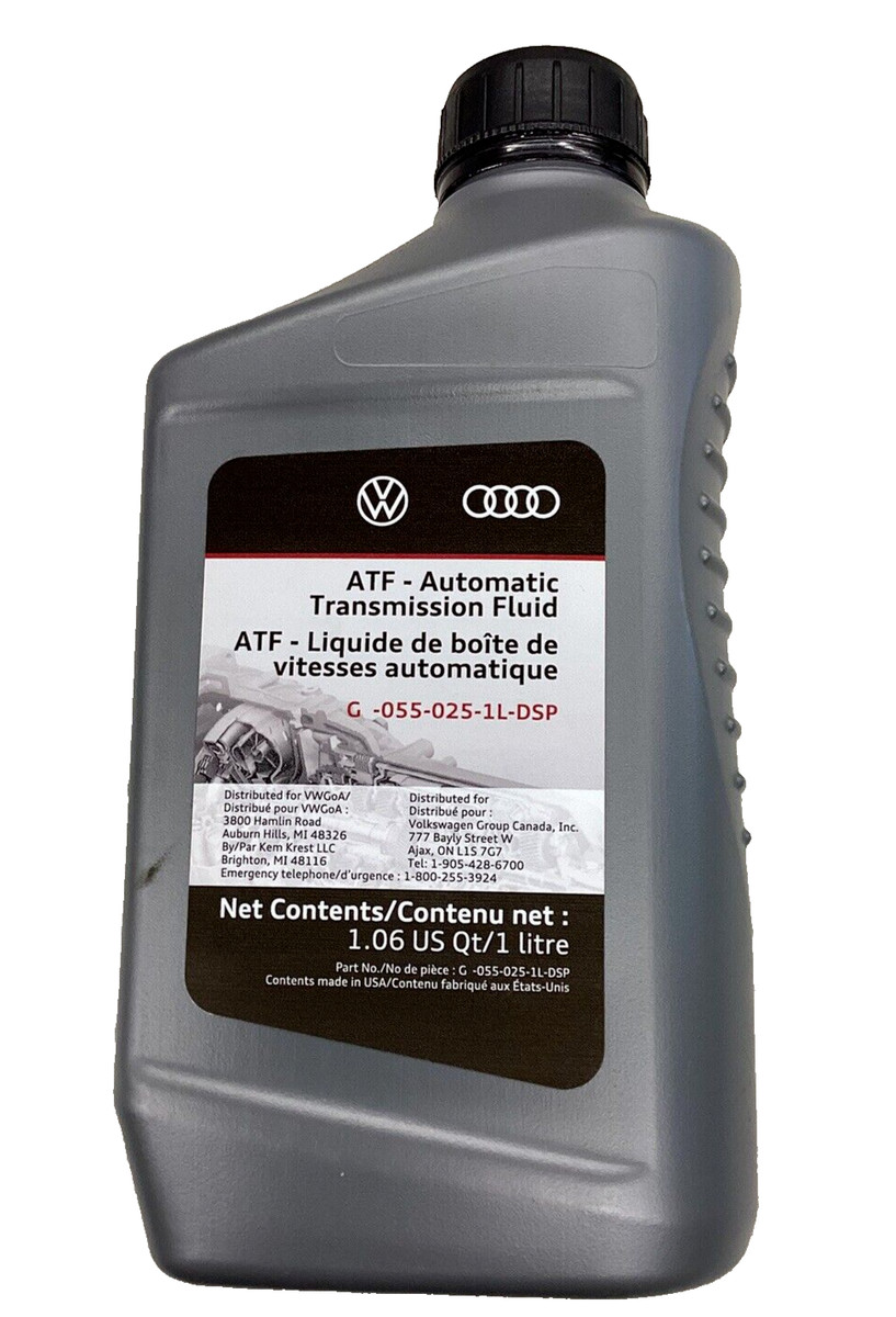 Pack of 12 New Audi Automatic Transmission Fluid Atf Oil 1 Liter OE G0550251LDSP