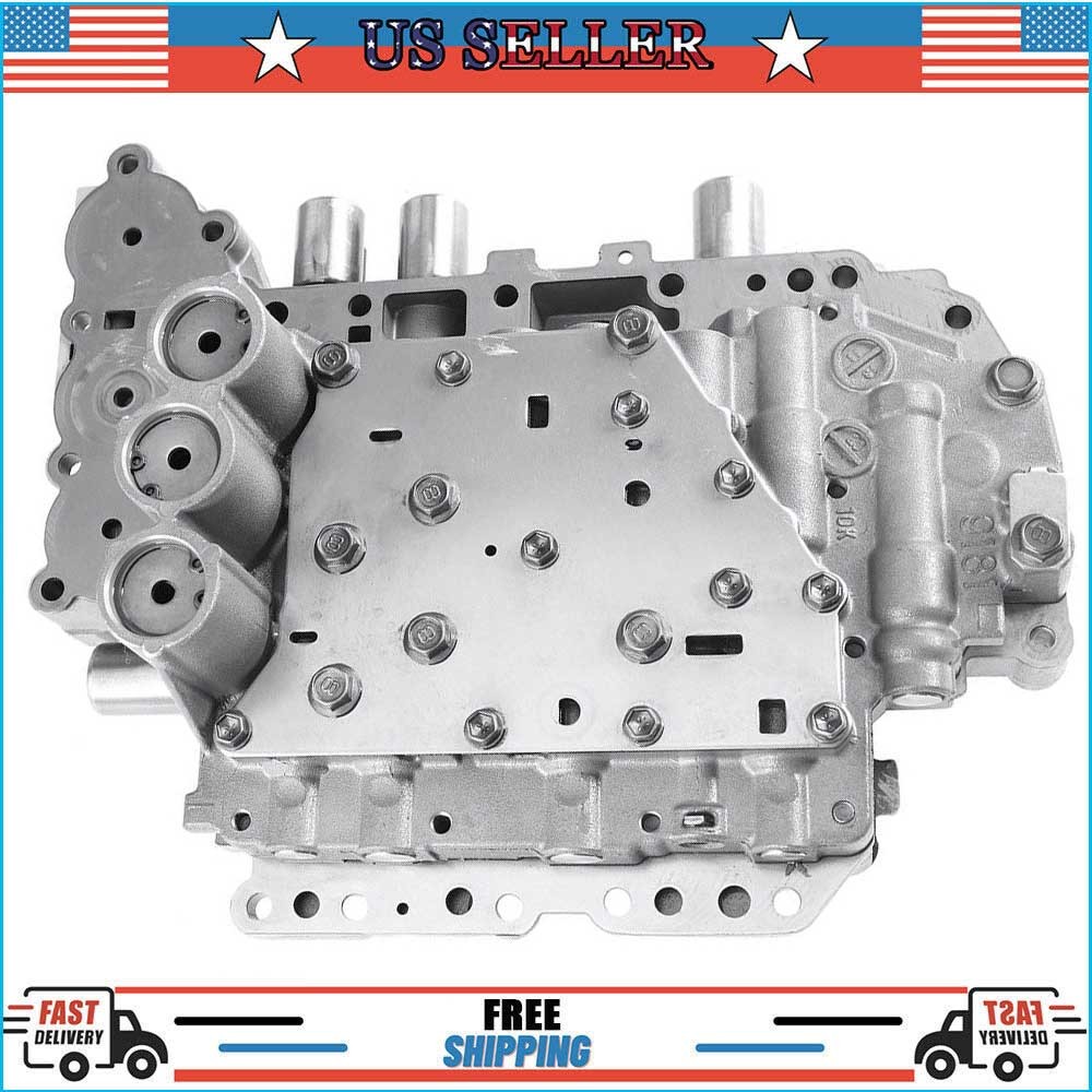 U150 U151 U250 Transmission Valve Body 7 Solenoids For Toyota Lexus 2004-2014 US
